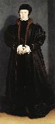 Hans holbein the younger Christina of Denmark oil on canvas